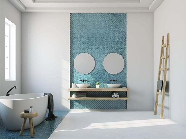 Peinture salle d'eau Doussard